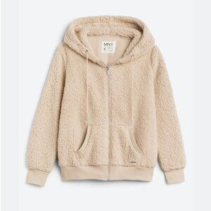 Andrew Marc Performance Caylee Teddy Zip Up Jacket, Size Small